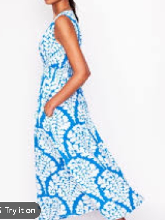 Boden Dresses & Skirts - Pre-owned Boden Paloma Jersey Maxi Blue maxi Dress Size 0